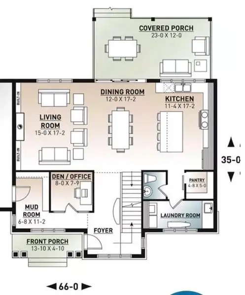 2D floor plan layout of this home in , Snellville, GA (Image 4).