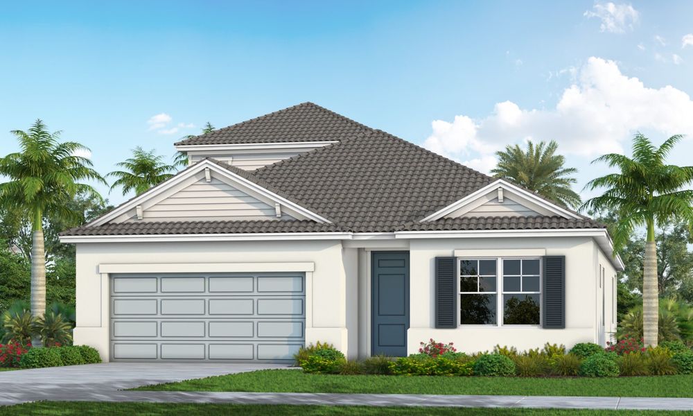 Representative exterior photo of a completed home built from the Summit by Neal Communities in Grand Park, Sarasota, FL (Image 16).