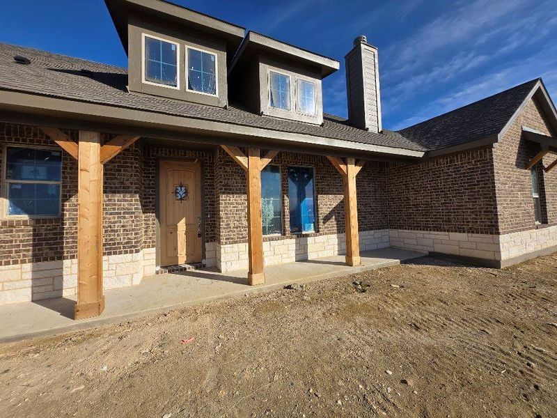 In-progress construction of a new home in Hillview Addition, Decatur, TX (Image 11).