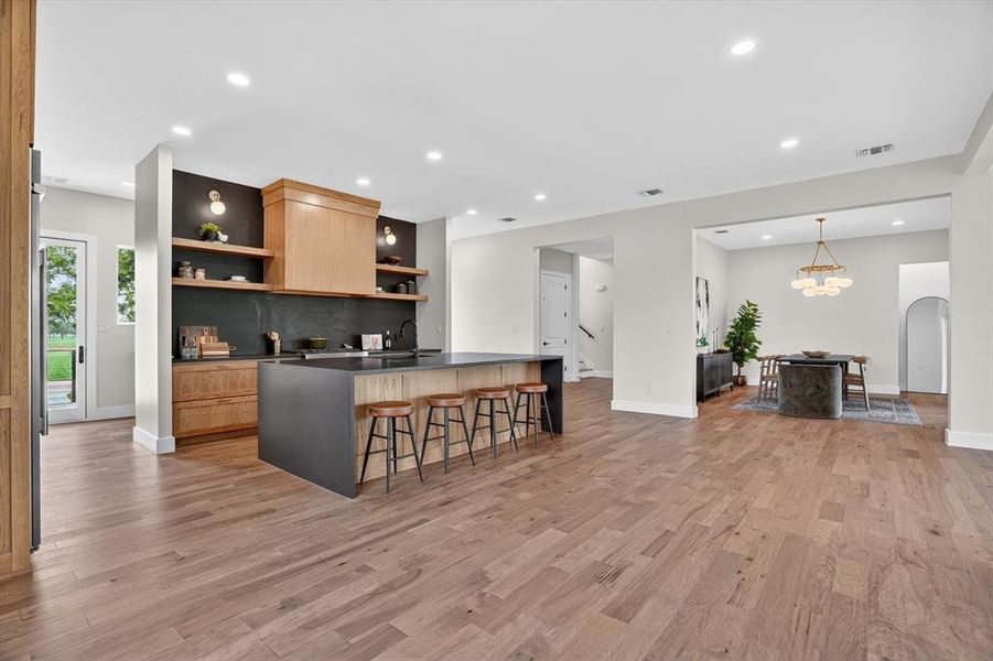 Furnished interior view inside a new home in , Weatherford (Image 26).
