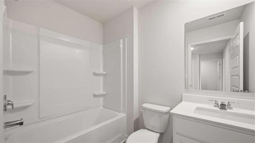 Furnished interior view inside a new home in Inverness at Sugarloaf, Lawrenceville (Image 8).