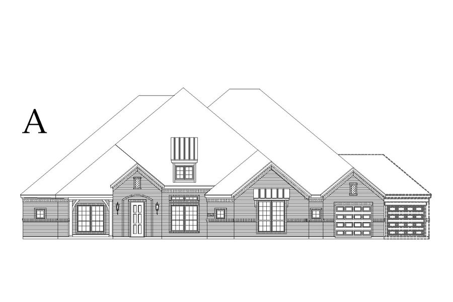 Representative rendering of the exterior for the Blackburn by Windsor Homes (Image 4).
