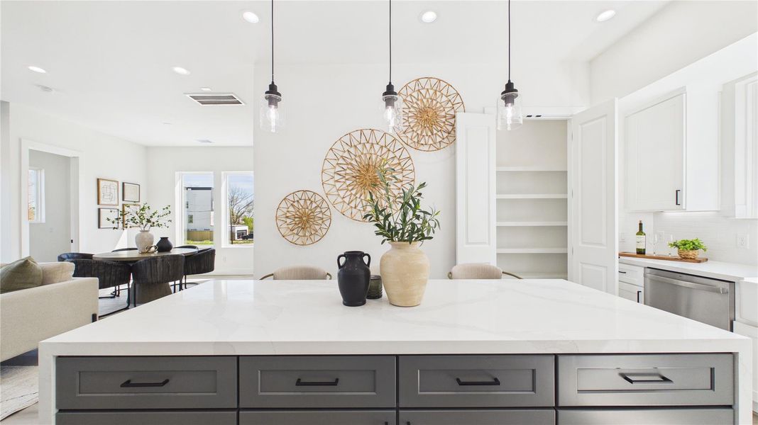 Furnished interior view inside a new home in , Houston (Image 39). Furnished interior view inside a new home in , Houston (Image 39).