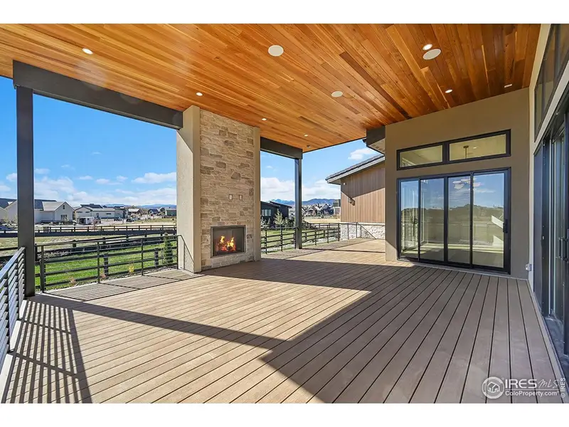 Exterior details and patio area of a home in , Berthoud (Image 3).