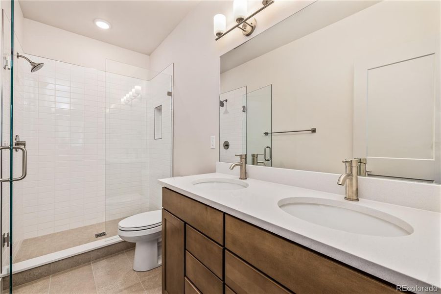 Not actual unit. Pictures are from another unit in the development. Guest bathroom #2