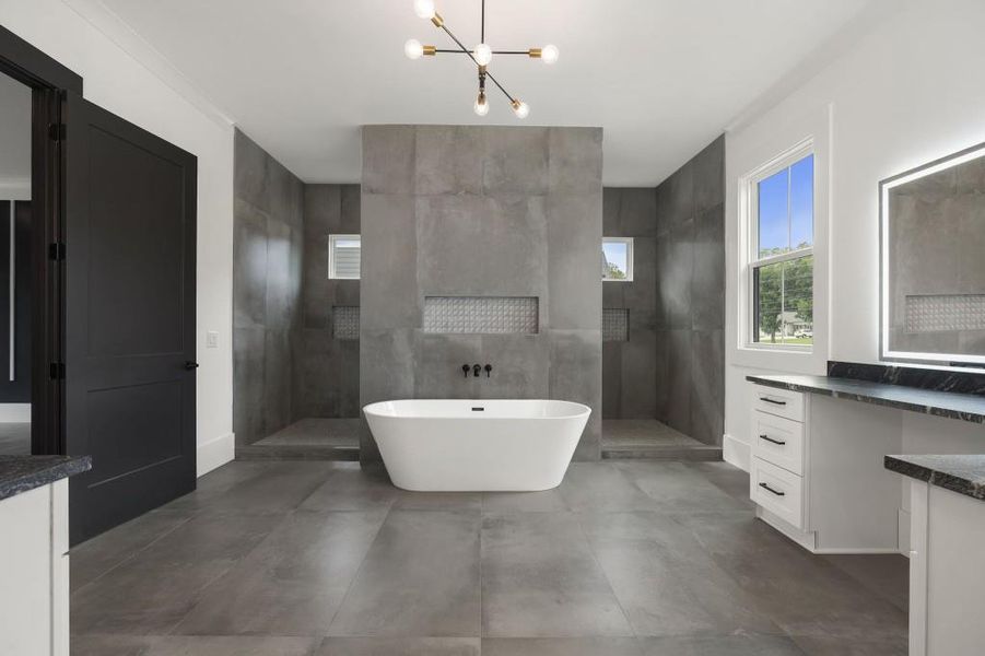 Furnished interior view inside a new home in , Buford (Image 13).