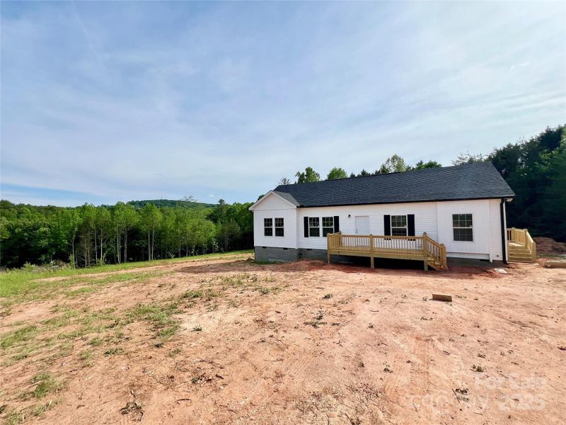 Front exterior of a new home in , Taylorsville, NC, highlighting curb appeal (Image 5).