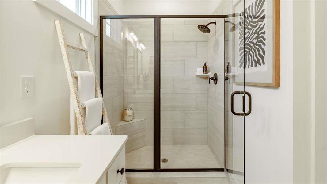 Furnished interior view inside a new home in The Village at Sandy Plains, Marietta (Image 26).