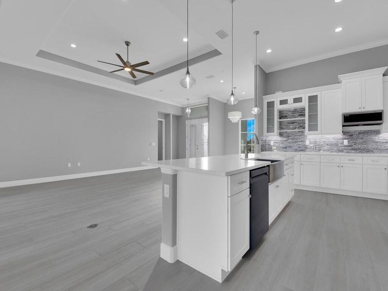 Furnished interior view inside a new home in , Rotonda West (Image 11).