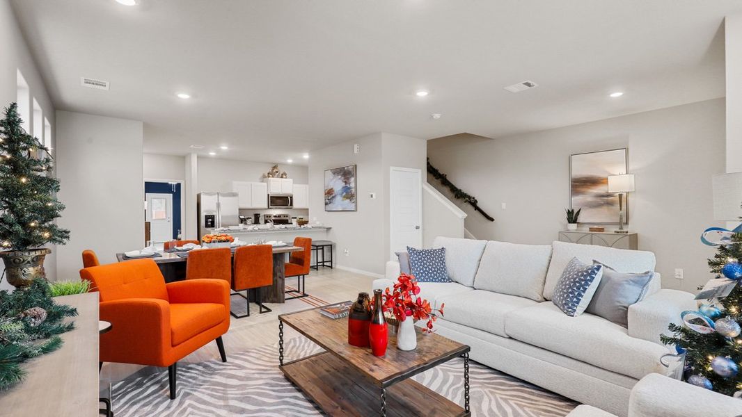 Furnished interior view inside a new home in Orchard Village, Fort Worth (Image 18).