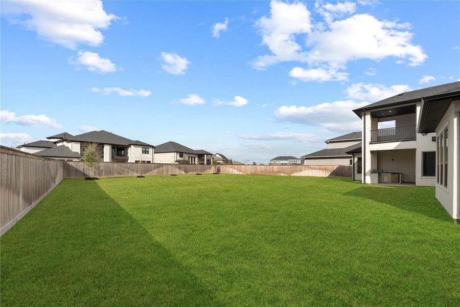 Exterior details and patio area of a home in , Cypress (Image 29).