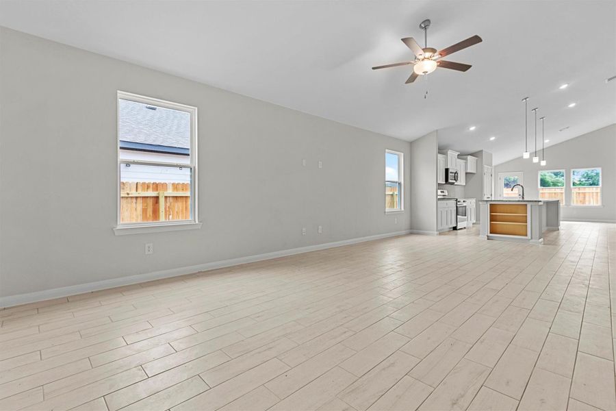 Spacious, unfurnished interior of a new home in Butler Farms, Liberty Hill (Image 17). Spacious, unfurnished interior of a new home in Butler Farms, Liberty Hill (Image 17).