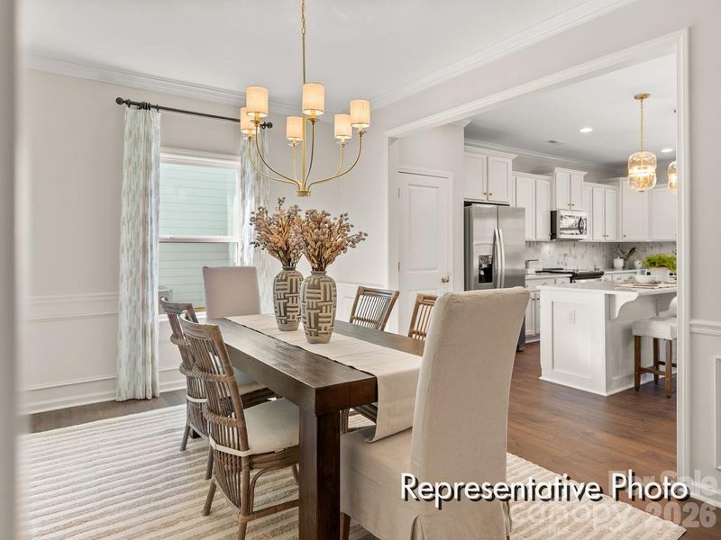 Furnished interior view inside a new home in Autumn Ridge, High Shoals (Image 10).