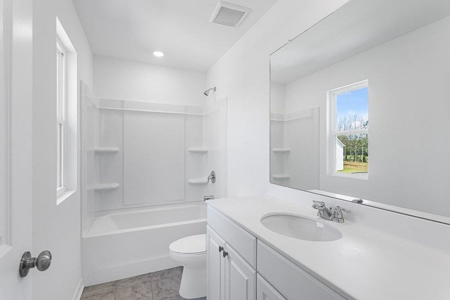 Furnished interior view inside a new home in Heritage River, Euharlee (Image 6).