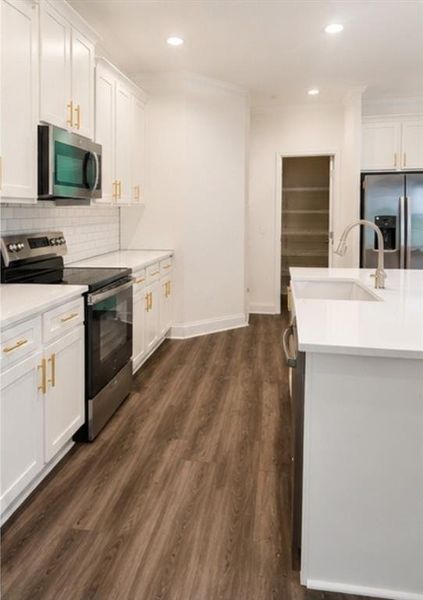 Furnished interior view inside a new home in Mulberry Summit, Flowery Branch (Image 5).