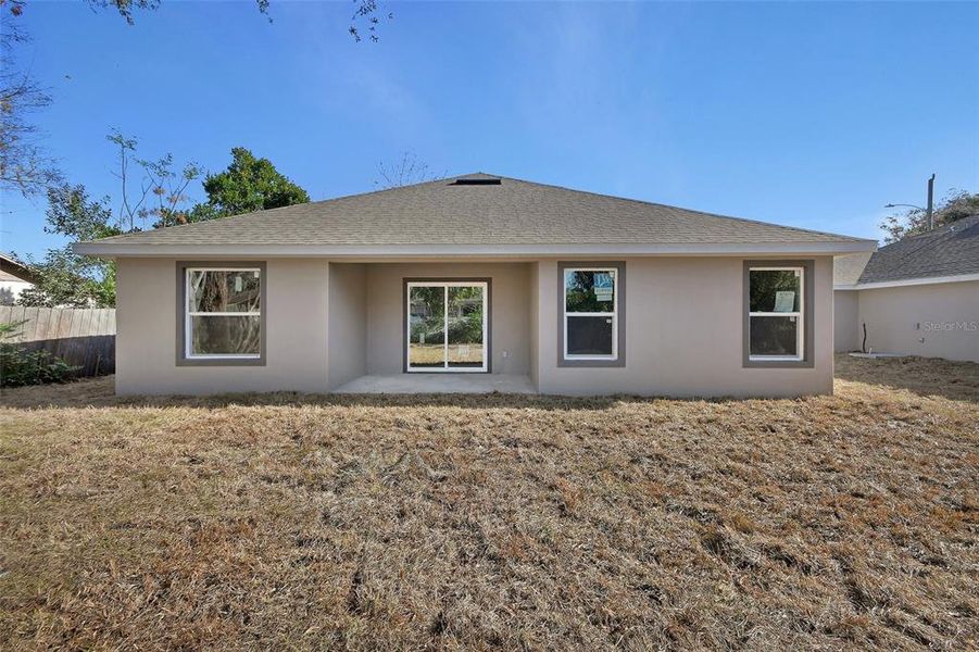 Exterior details and patio area of a home in , Daytona Beach (Image 3). Exterior details and patio area of a home in , Daytona Beach (Image 3).