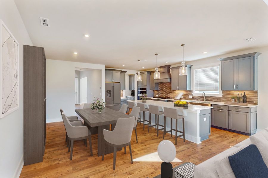 Representative furnished interior of a home built from the Winston by Beazer Homes in Stonewood Estates: Landmark, Durham (Image 13). Representative furnished interior of a home built from the Winston by Beazer Homes in Stonewood Estates: Landmark, Durham (Image 13).