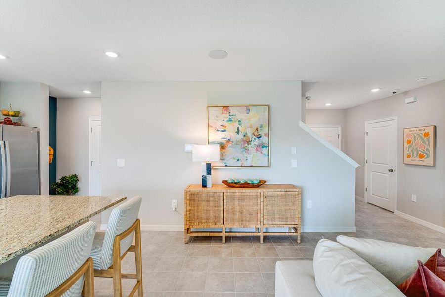 Furnished interior view inside a new home in Palm Wind, Hudson (Image 16).