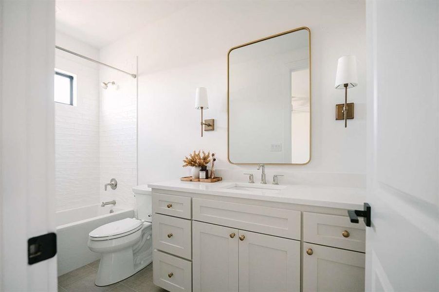 Furnished interior view inside a new home in , Fort Worth (Image 16). Furnished interior view inside a new home in , Fort Worth (Image 16).