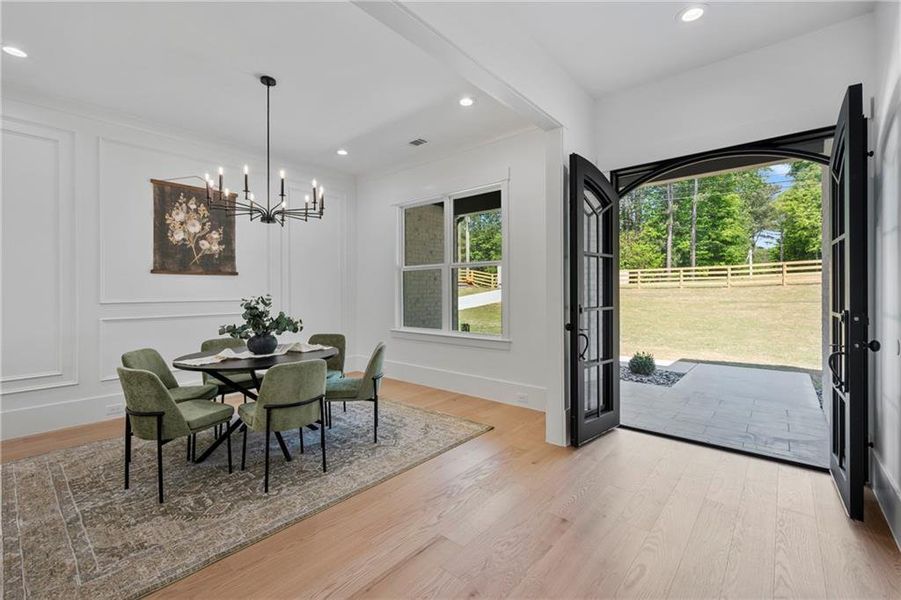 Furnished interior view inside a new home in , Lawrenceville (Image 16).