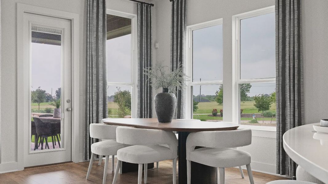 Representative furnished interior of a home built from the Maddy by Chesmar Homes in Santa Rita Ranch, Liberty Hill (Image 9).