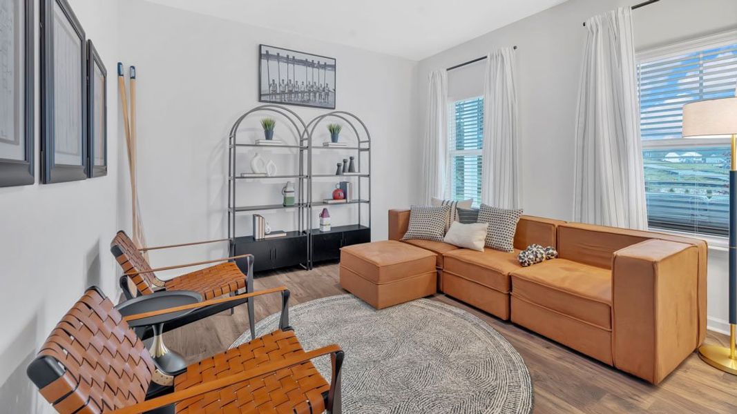 Furnished interior view inside a new home in Mary's Pointe, Clinton (Image 21).