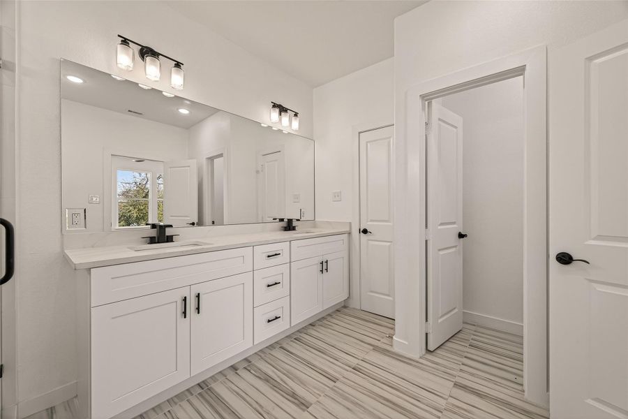 Furnished interior view inside a new home in , Houston (Image 6).