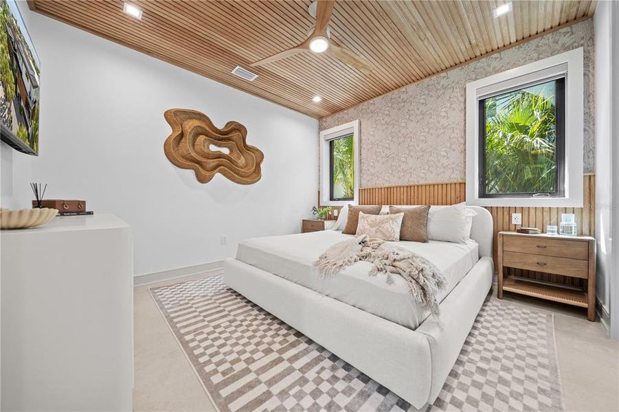 Furnished interior view inside a new home in , Anna Maria (Image 15). Furnished interior view inside a new home in , Anna Maria (Image 15).