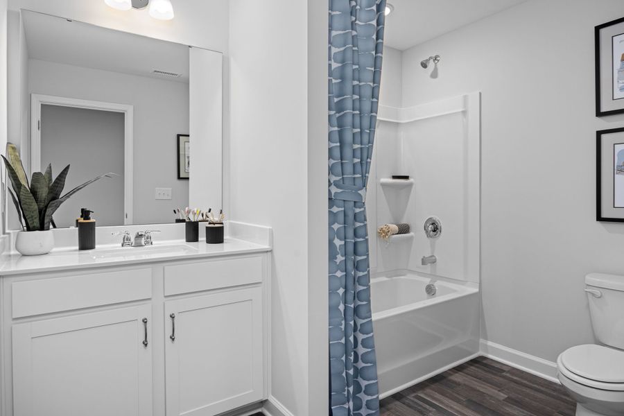 Representative furnished interior of a home built from the The Magnolia A by Davidson Homes LLC in Wendell Ridge, Wendell (Image 34).