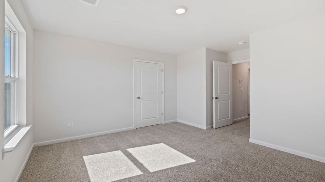 Spacious, unfurnished interior of a new home in Durbin Meadows, Fountain Inn (Image 25). Spacious, unfurnished interior of a new home in Durbin Meadows, Fountain Inn (Image 25).