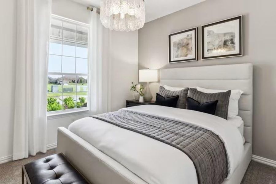 MODEL HOME images may NOT be consistent with the finished product.
