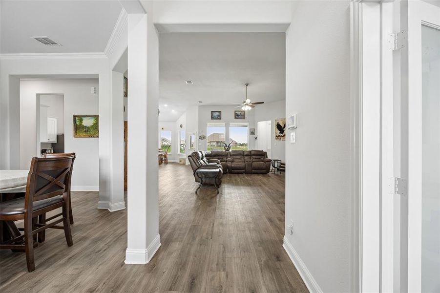 Furnished interior view inside a new home in , Mesquite (Image 16).