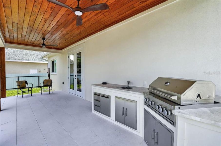 Exterior details and patio area of a home in , Palmetto (Image 27). Exterior details and patio area of a home in , Palmetto (Image 27).