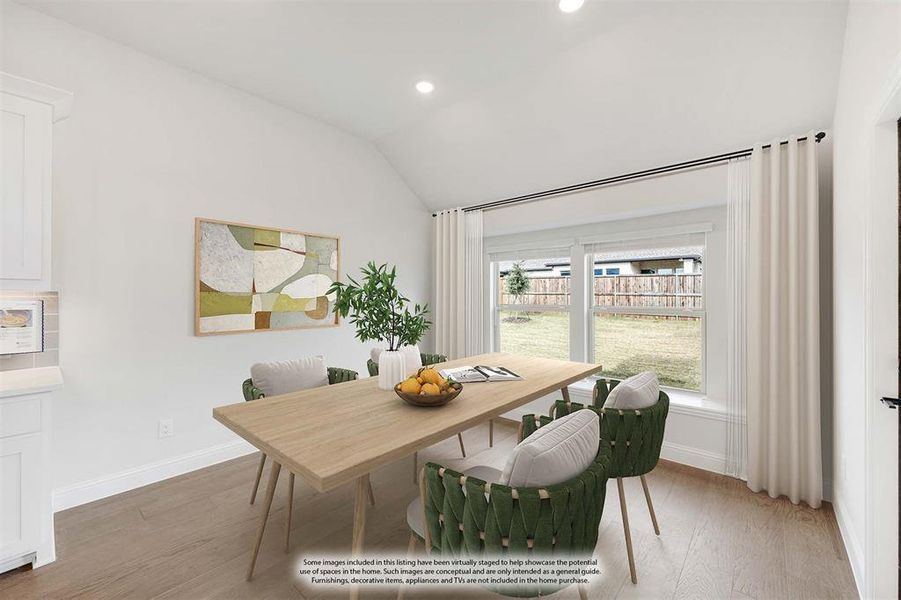 Furnished interior view inside a new home in Liberty, Melissa (Image 18).
