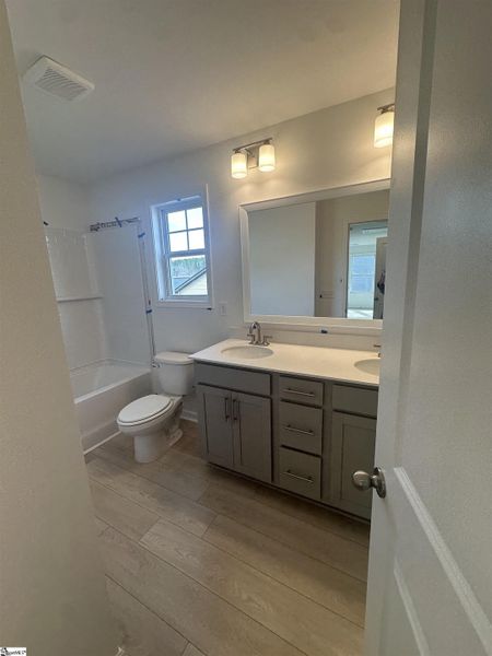 Furnished interior view inside a new home in Shiloh Trail, Wellford (Image 11). Furnished interior view inside a new home in Shiloh Trail, Wellford (Image 11).