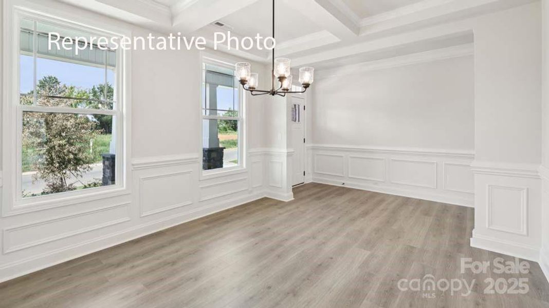 Spacious, unfurnished interior of a new home in Sanctuary at Southgate, Indian Trail (Image 20).