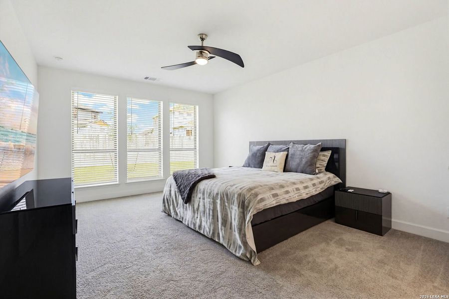 Furnished interior view inside a new home in Kallison Ranch, San Antonio (Image 9).