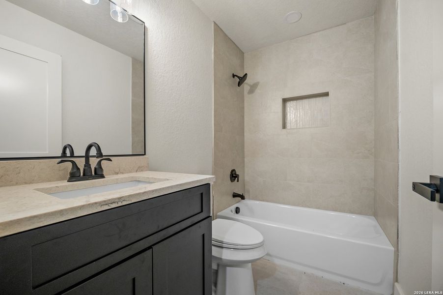 Furnished interior view inside a new home in , San Antonio (Image 18).