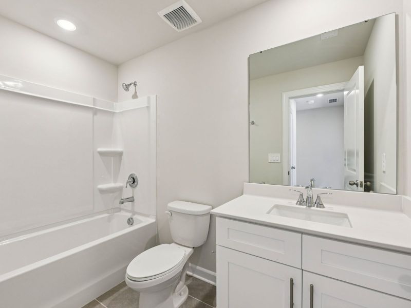 Furnished interior view inside a new home in Crossrail Station, Mooresville (Image 7).