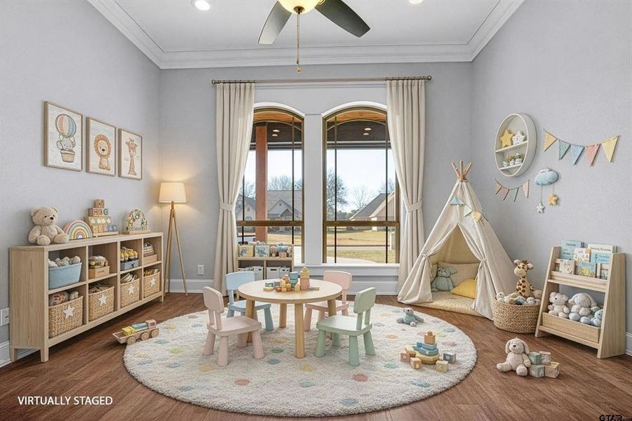 Furnished interior view inside a new home in , Hideaway (Image 29).