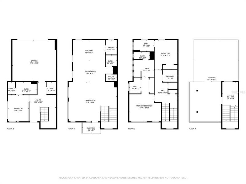 2D floor plan layout of this home in , St. Petersburg, FL (Image 3).