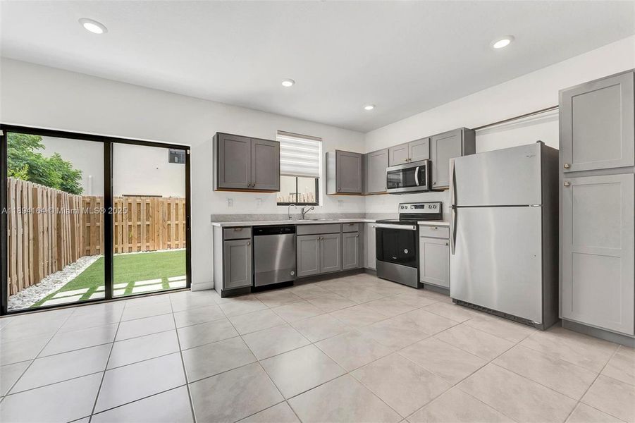 Furnished interior view inside a new home in , Florida City (Image 4).