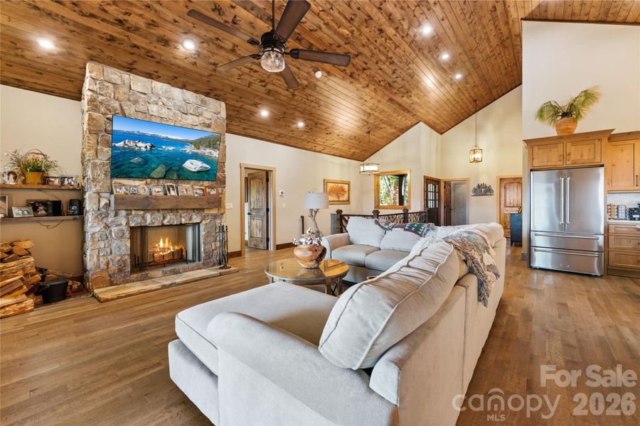 Furnished interior view inside a new home in , Waynesville (Image 28).