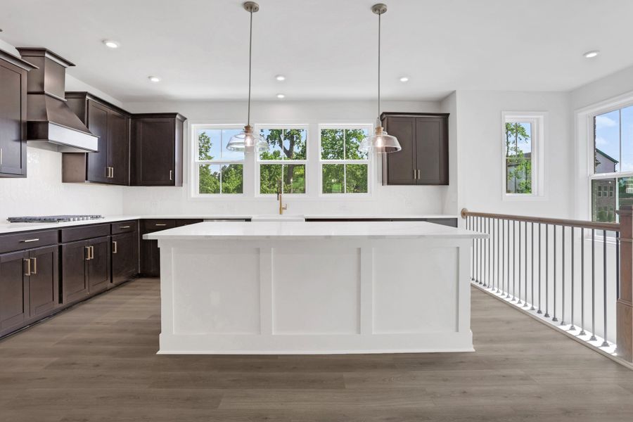 Furnished interior view inside a new home in Towne Village at Suwanee Dam, Sugar Hill (Image 7).