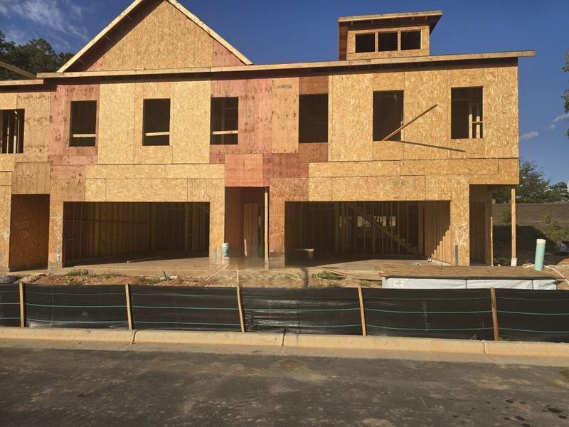 In-progress construction of a new home in , Snellville, GA (Image 5).