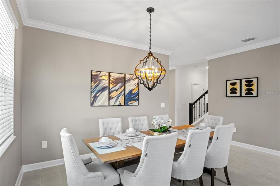 Furnished interior view inside a new home in , Davenport (Image 32).