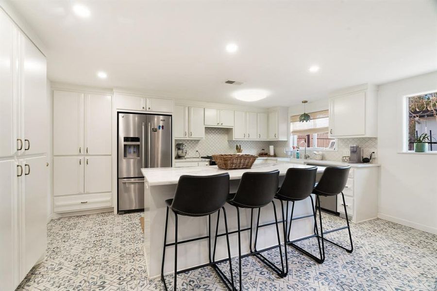 Furnished interior view inside a new home in , Paris (Image 10).