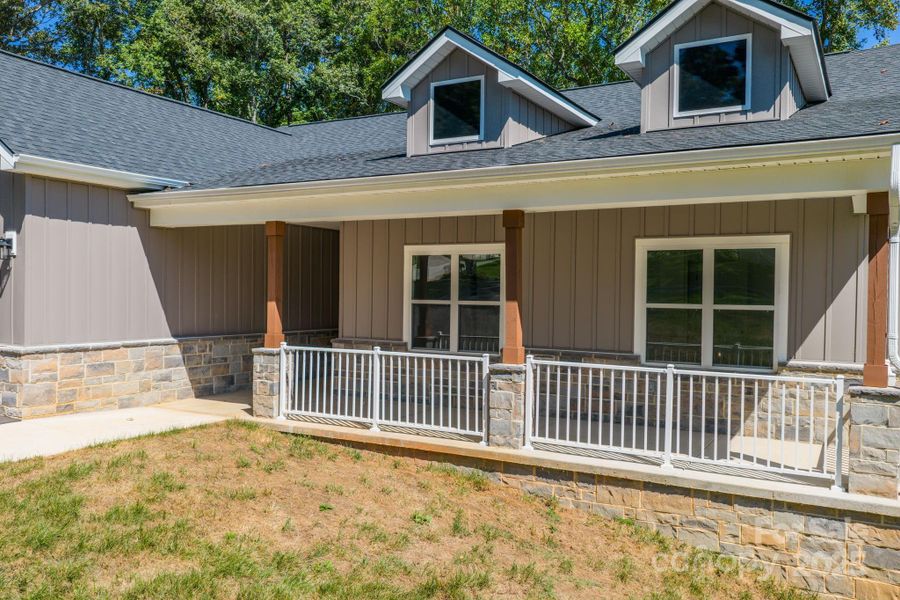 Front exterior of a new home in , Maiden, NC, highlighting curb appeal (Image 22).