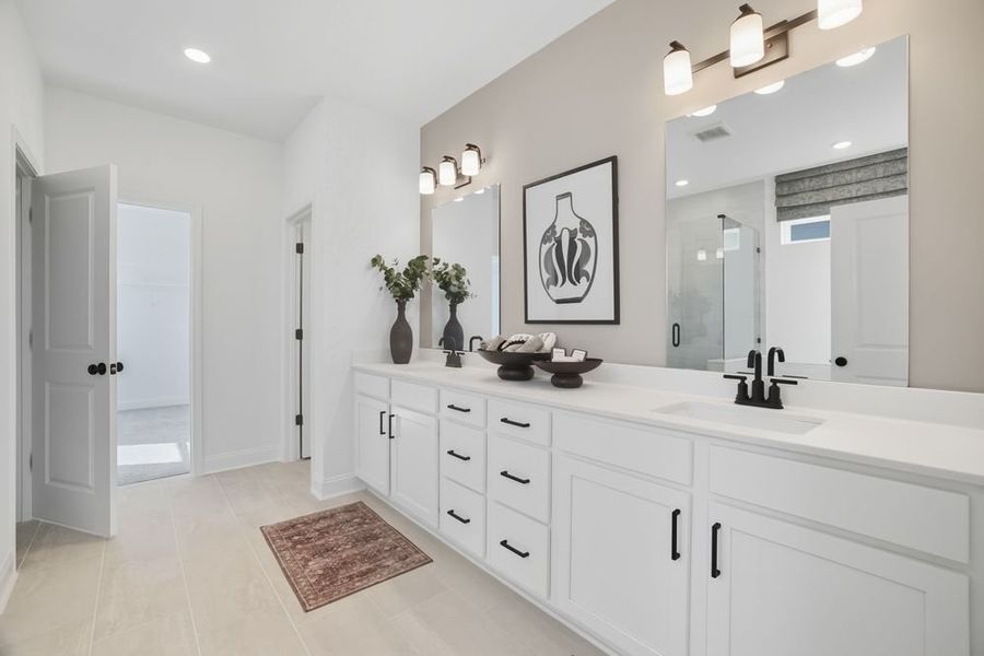 Representative furnished interior of a home built from the Easton by Taylor Morrison in Watson Park, Snellville (Image 34).