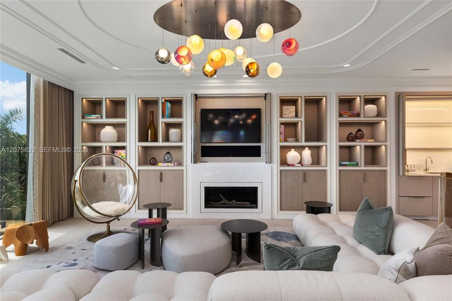 Furnished interior view inside a new home in , Sunny Isles Beach (Image 27).
